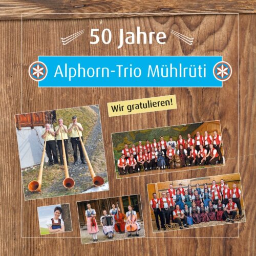Cover 50 Jahre - wir gratulieren!