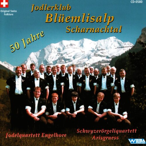 Cover 50 Jahre Jodlerklub Blüemlisalp