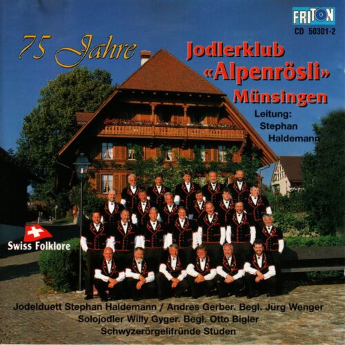 Cover 75 jahre Jodlerklub 'Alpenrösli' Münsingen