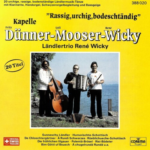Cover Rassig, urchig, bodeschtändig