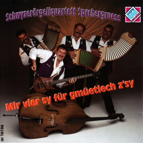 Cover Mir vier sy für gmüetlech z sy