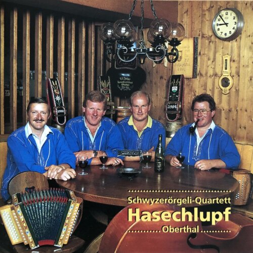 Cover Schwyzerörgeli-Quartett Hasechlupf Oberthal