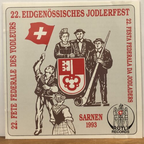 Cover 22. Eidgenössisches Jodlerfest Sarnen 1993