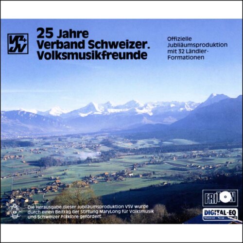 Cover 25 Jahre Verband Schweizer Volksmusikfreunde 2