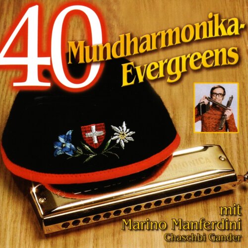 Cover 40 Mundharmonika-Evergreens