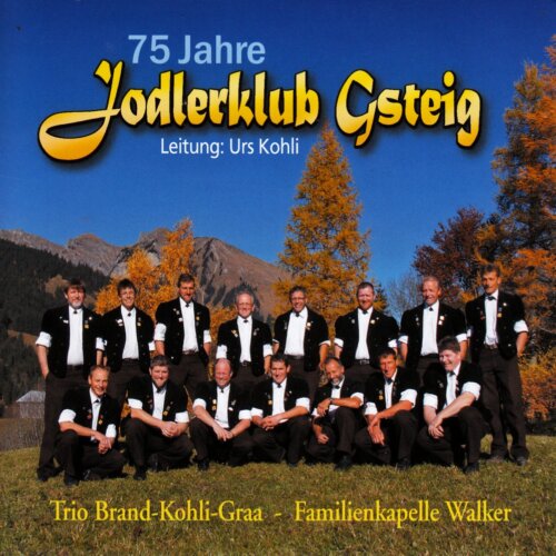 Cover 75 Jahre Jodlerklub Gsteig