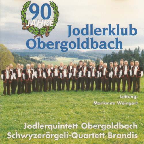 Cover 90 Jahre Jodlerklub Obergoldbach