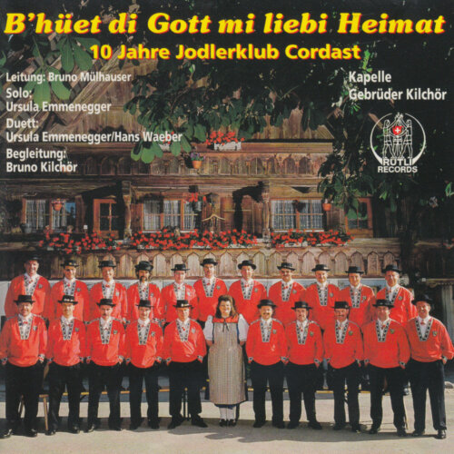Cover B'hüet di Gott mi liebi Heimat
