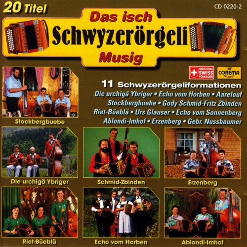Cover Das isch Schwyzerörgeli-Musig