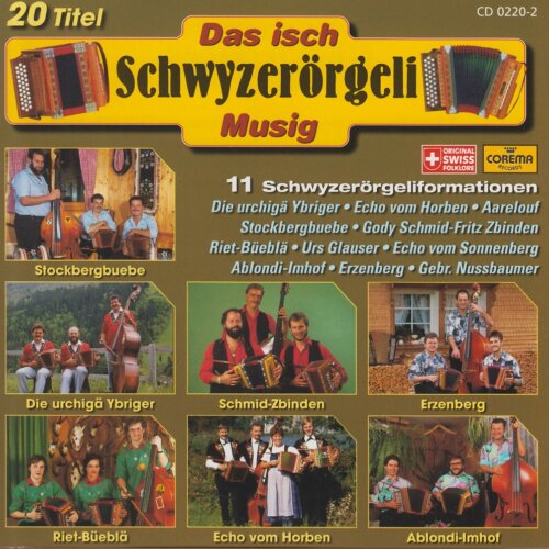 Cover Das isch Schwyzerörgelimusig