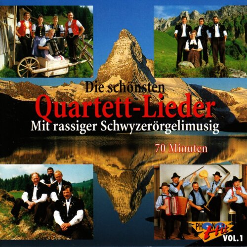 Cover Die schönsten Quartett-Lieder Vol. 1