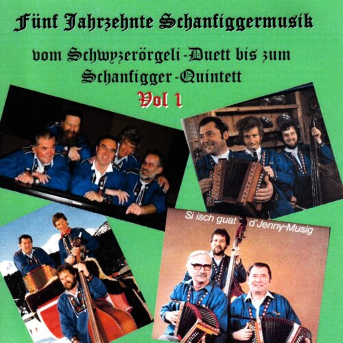 Cover Fünf Jahrzehnte Schanfiggermusik Vol . 1
