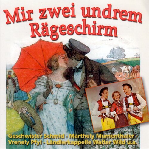 Cover Mir zwei undrem Rägeschirm