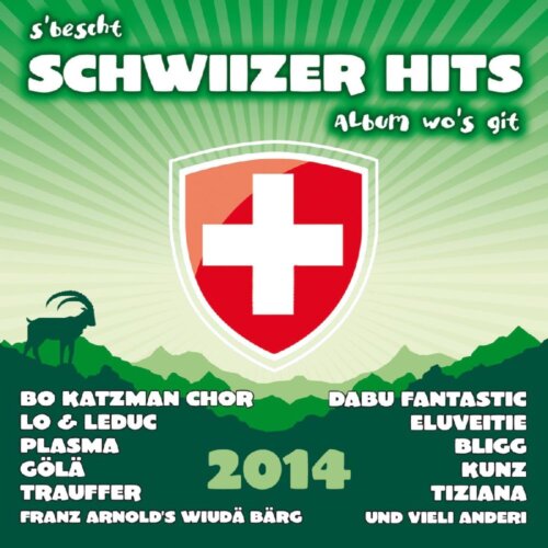 Cover S'bescht Schwiizer Hits Album Wo's Git 2014
