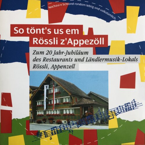 Cover So tönts us em Rössli z Appezöll