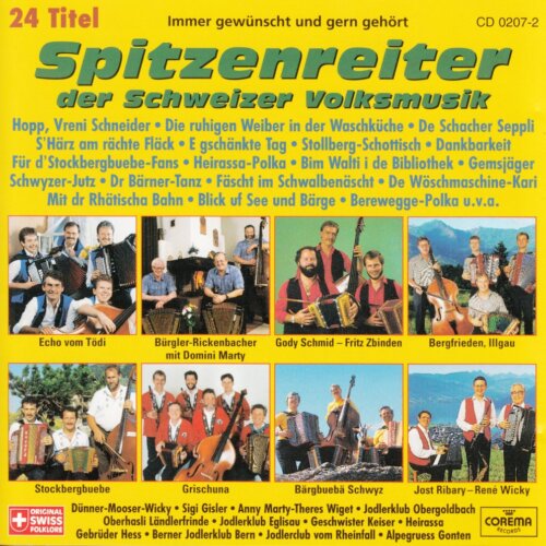 Cover Spitzenreiter der Schweizer Volksmusik