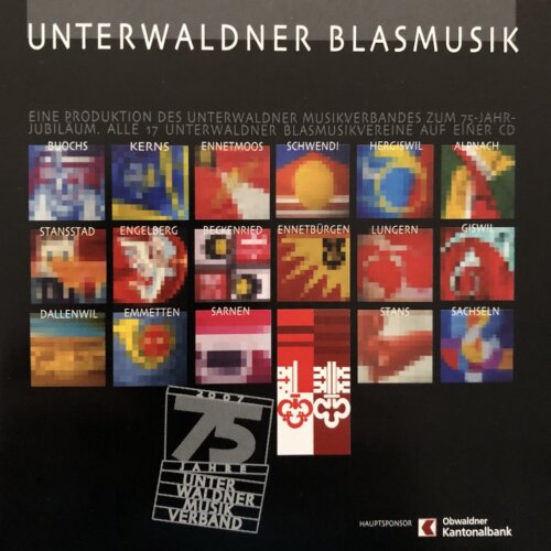 Cover Unterwaldner Blasmusik zum 75-Jahr-Jubiläum