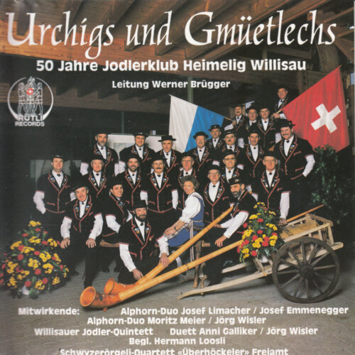 Cover Urchigs u Gmüetlechs - 50 Jahre Jodlerklub Heimelig Willisau