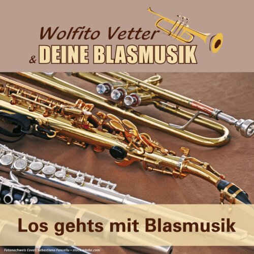Cover Los gehts mit Blasmusik