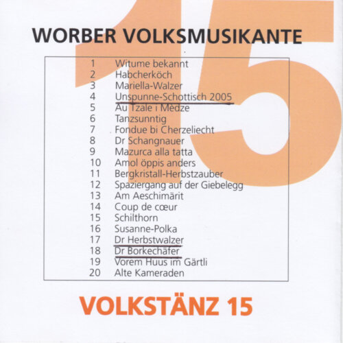 Cover Volkstänz 15