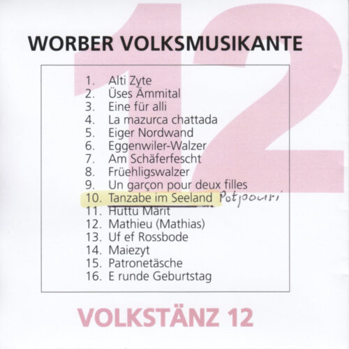 Cover Volkstänze 12