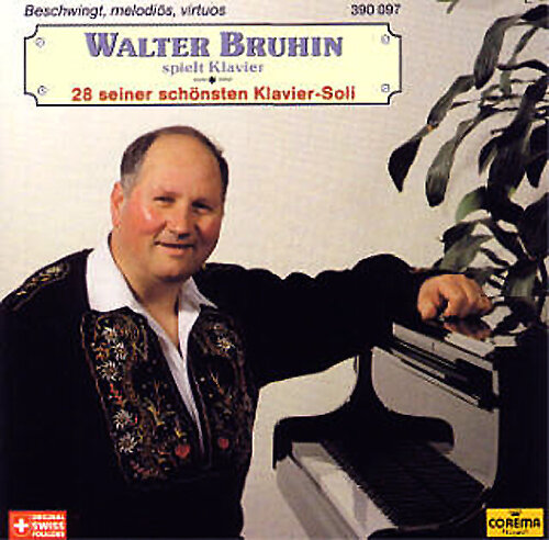 Cover Walter Bruhin spielt Klavier