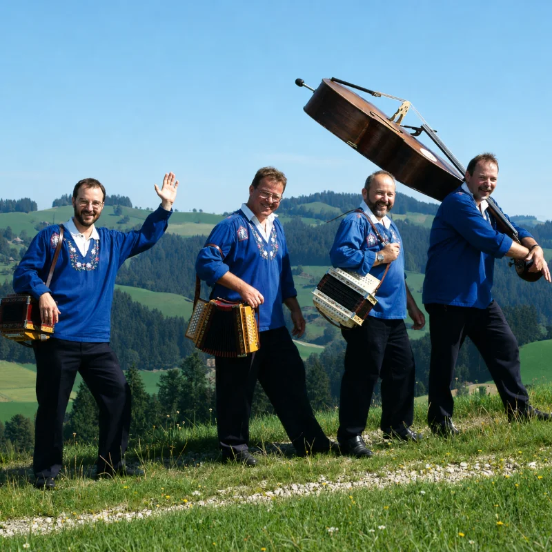 Schwyzerörgeliquartett Trumpf-Puur