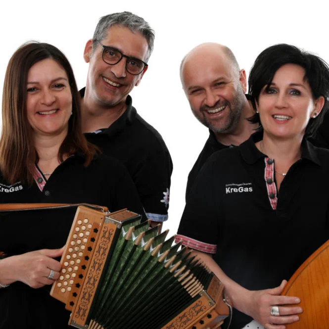 Schwyzerörgeli-Quartett KreGas