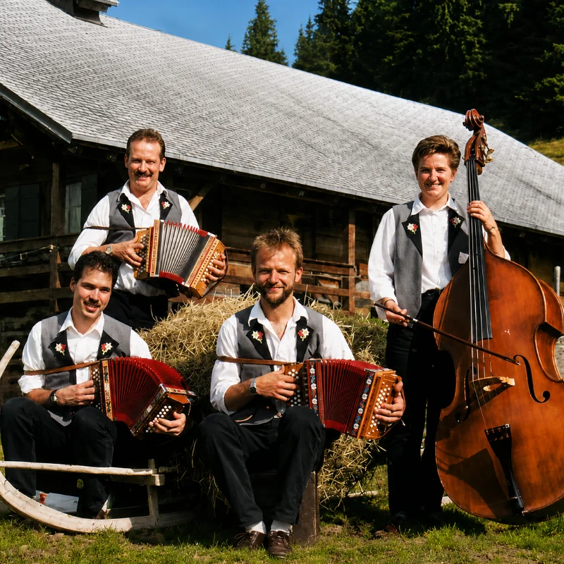 Schwyzerörgeliquartett Schwarzmoos