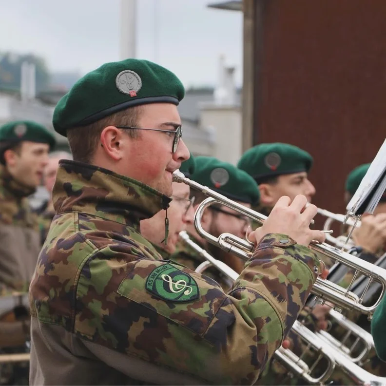 Rekrutenspiele Schweizer Militärmusik